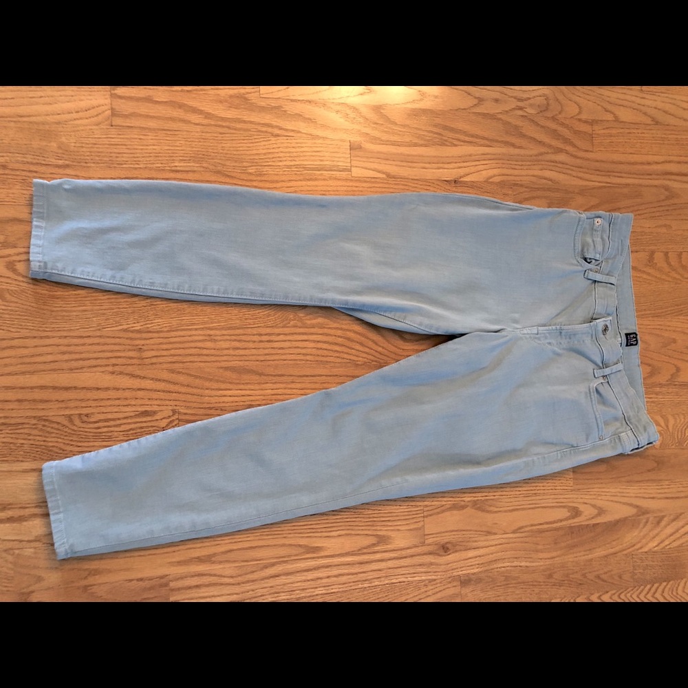 Light blue skinny jeans